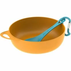 Sea to Summit Delta Cutlery Set pacific blue -Hike & Camp Shop STS Delta Cutlery Set spoon with carabiner 360514