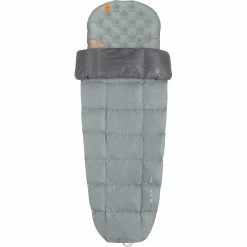 Sea to Summit Cinder Cd1 Integrated Down Quilt Long pale grey/dark grey -Hike & Camp Shop sea to summit cinder cd1 integrated down quilt long pale grey dark grey 4