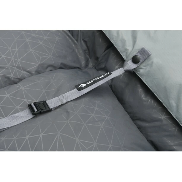 Sea to Summit Cinder Cd1 Integrated Down Quilt Regular pale grey/dark grey 6 Sea to Summit Cinder Cd1 Integrated Down Quilt Regular pale grey/dark grey - Image 4