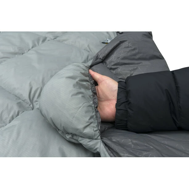 Sea to Summit Cinder Cd1 Integrated Down Quilt Regular pale grey/dark grey 8 Sea to Summit Cinder Cd1 Integrated Down Quilt Regular pale grey/dark grey - Image 6