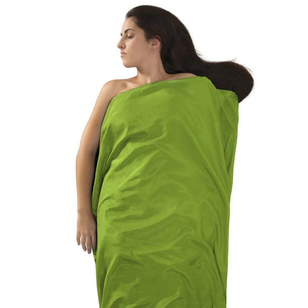 Sea to Summit Silk/Cotton Travel Liner Regular green 4 Sea to Summit Silk/Cotton Travel Liner Regular green - Image 2