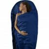 Sea to Summit Silk Stretch Liner Mummy with Hood & Box Foot navy blue -Hike & Camp Shop sea to summit silk stretch liner mummy with hood box foot navy blue 1