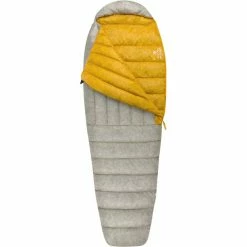 Sea to Summit Spark SpI Sleeping Bag Regular light grey/yellow -Hike & Camp Shop sea to summit spark spi sleeping bag regular light grey yellow 3