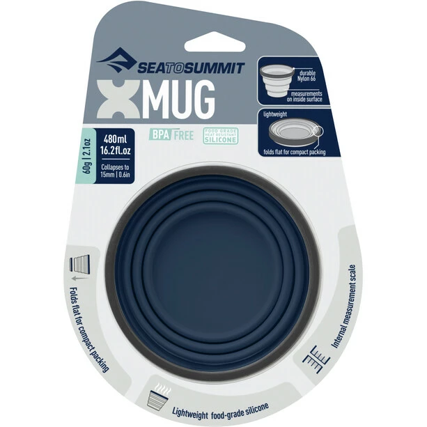 Sea to Summit X-Mug navy 7 Sea to Summit X-Mug navy - Image 5