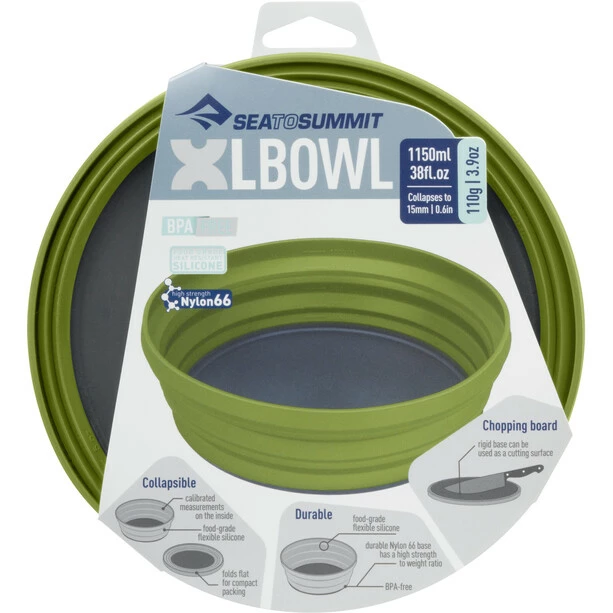 Sea to Summit XL-Bowl olive 7 Sea to Summit XL-Bowl olive - Image 5